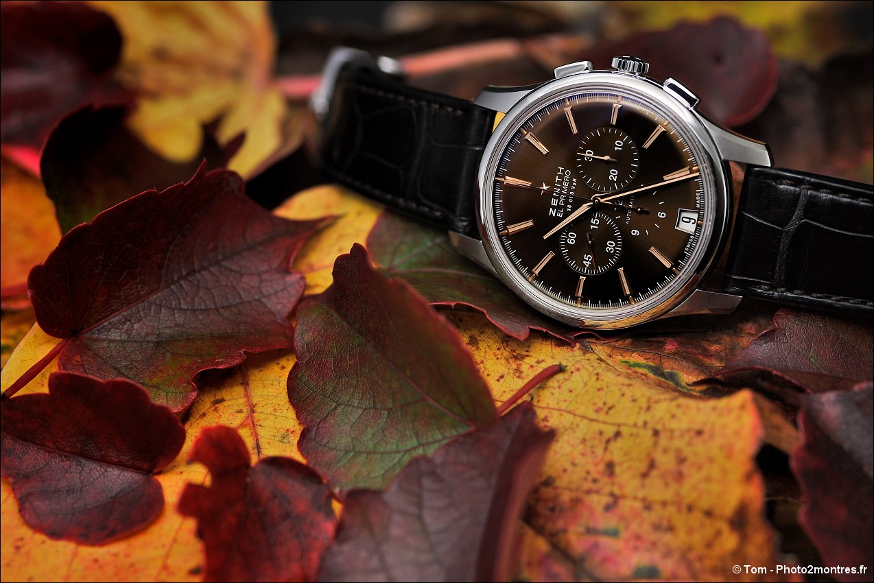 Photo De Montres Z Nith Captain Chronograph El Primero Chocolat